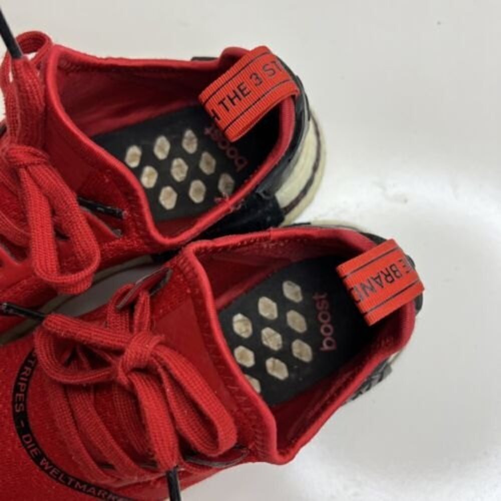 Adidas NMD_R1 'Speckle Pack - Scarlet' Men’s Sz US 6 Red Black Sneakers EF3648 - Picture 9 of 12